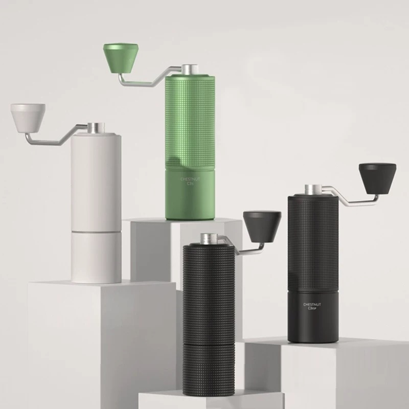 泰摩 栗子C5/C3S手摇咖啡磨豆机 家用意式手冲磨豆机研磨机器具