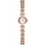 30784[Crescent Moon Rose with White Face]Round Diamond