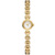 30784[Crescent Gold with White Surface]Round Diamond