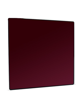 HB640长波通滤光片 红色滤镜 透过红光玻璃 吸收型 50*50*2mm