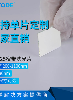 NP526(525) 窄带526nm 荧光滤光片带宽30nm OD5滤镜 1.1mm