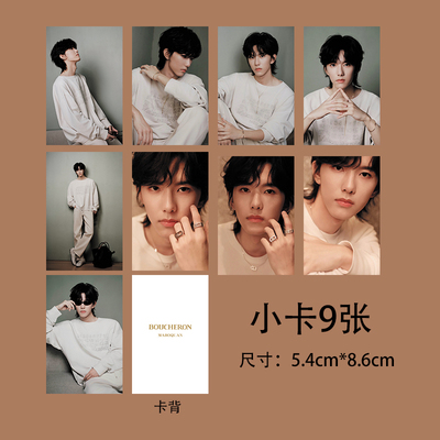 马柏全小卡宝诗龙代言联名自印周边小卡拍立得自制珍藏应援卡片