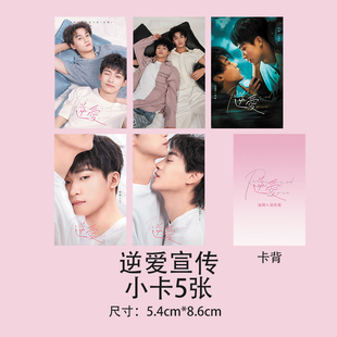 逆爱田栩宁梓渝池骋吴所畏栩你渝生自印应援小卡3寸双面珠光卡片