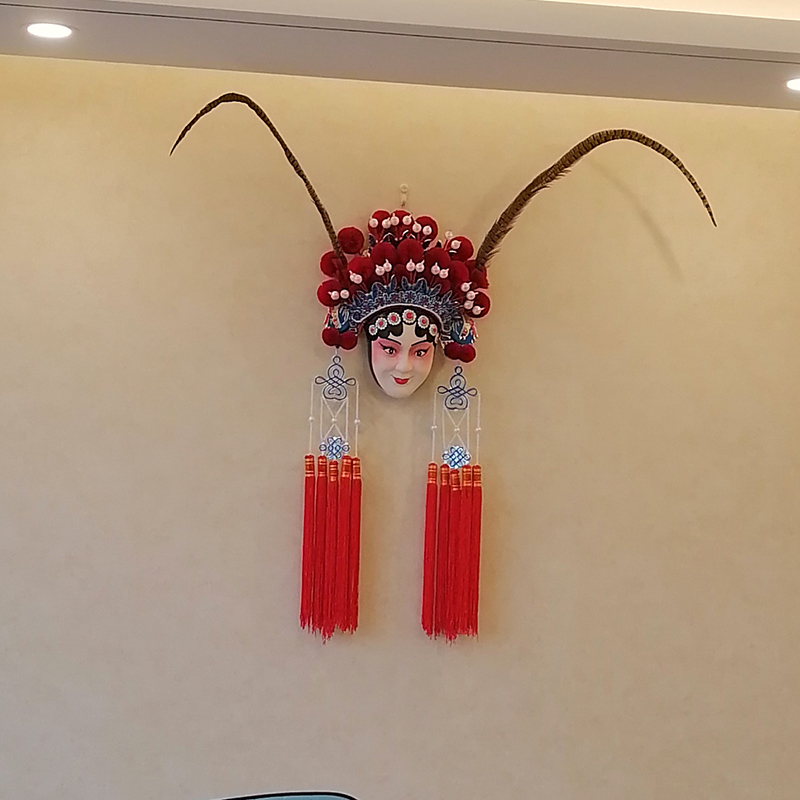 生旦净末丑京剧脸谱酒店餐厅校园