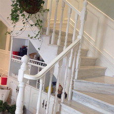 Лестница 独步楼梯欧式原木整梯xjm-02