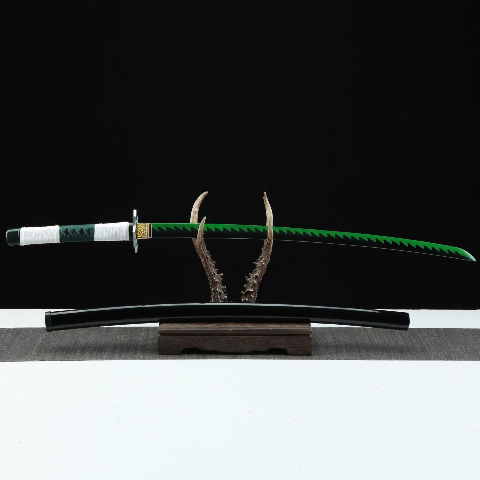 龙泉市刀剑手工锻打1045碳钢鬼灭之刃不死川实弥指挥刀宝剑未开刃,特色手工艺,剑袋,淘宝优惠券,粉丝福利购,淘宝优惠卷