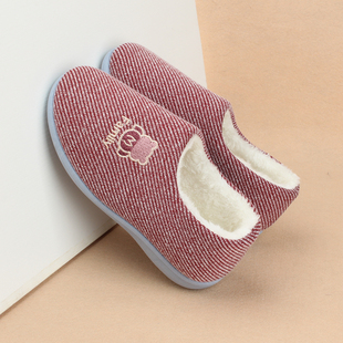 女士居家保暖老人室内月子毛毛鞋 家居包跟棉拖鞋 新款 防滑2025冬季