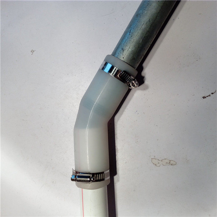 集中模块联集式太阳能热水工程集热器活接速接管道软连接硅胶皮管