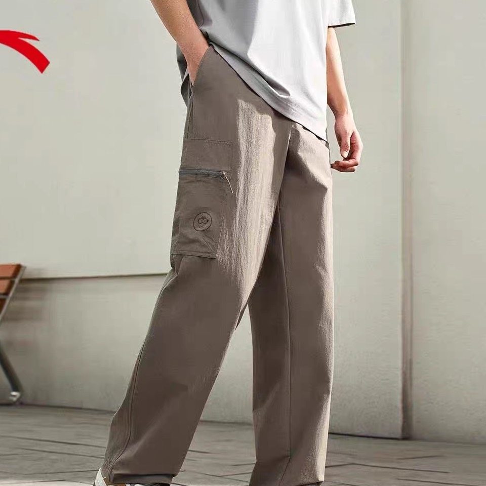 安踏×海豹联名丨美式休闲长裤男