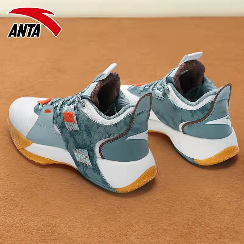 安踏篮球鞋2021年冬款轻骑兵耐磨防滑实战专业球鞋战续112141606