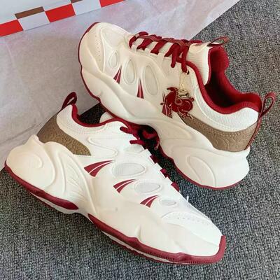 安踏坚果3撞色百搭老爹鞋女鞋