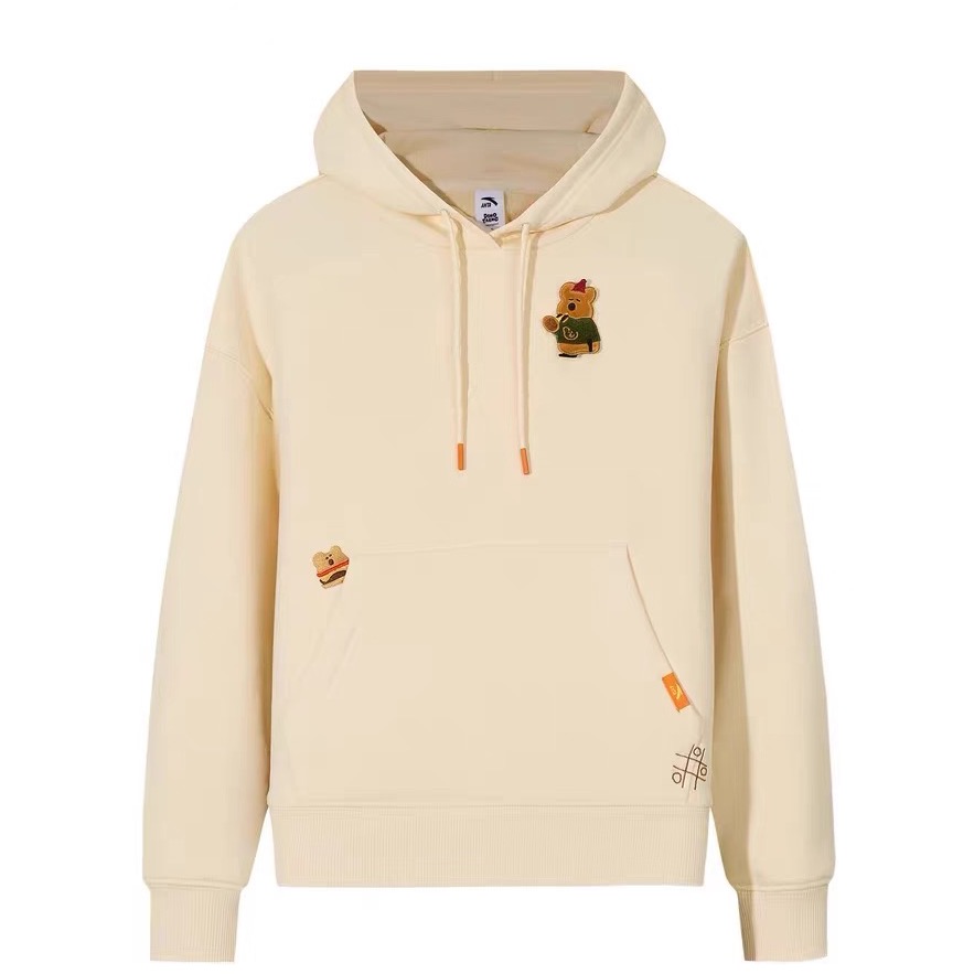 安踏×呆萌町联名丨连帽卫衣女士