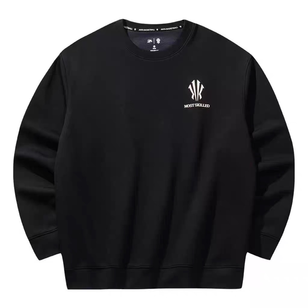 安踏欧文之盾卫衣男女套头衫