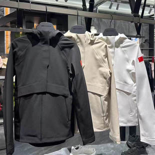 安踏冠军2025女款防泼水通勤梭织休闲外套162540605