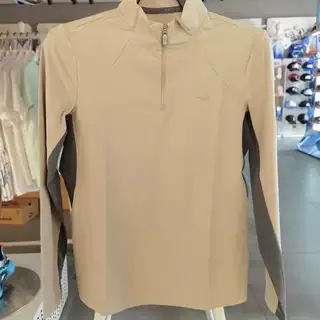 安踏×中国国家地理丨长袖t恤女新款户外半拉链运动上衣162446404