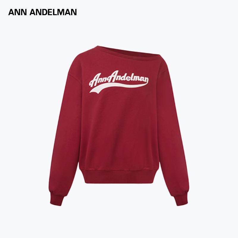 ANNDELM新年穿搭酒红色