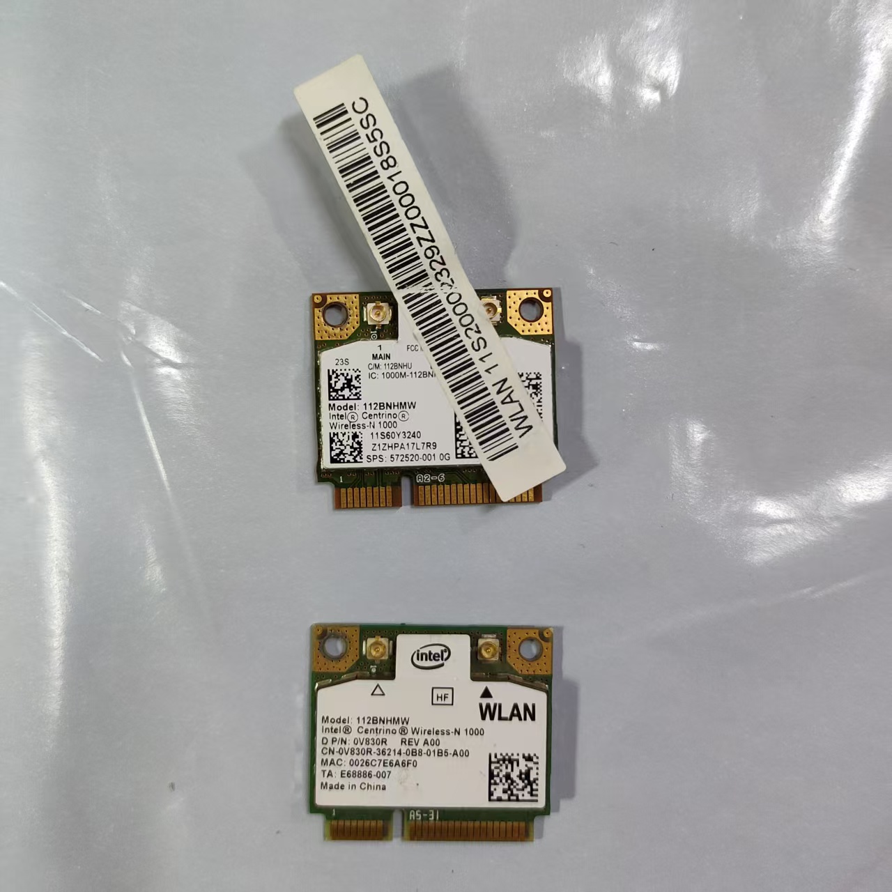IntelN1000112BNHMW笔记本网卡