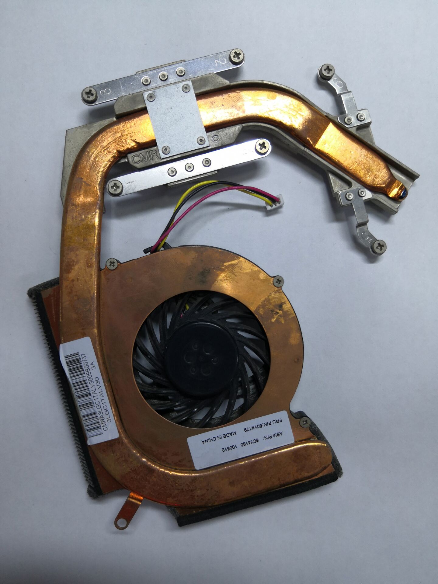 原装实图 联想 ThinkPad SL410 SL410K 散热器 散热片 铜管 风扇