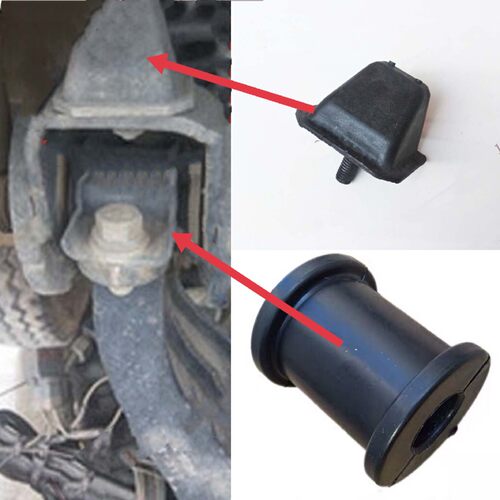 格尔发 K3K5A5 L W X 驾驶室前翻转胶套Y3B00 减震胶垫缓冲块配件