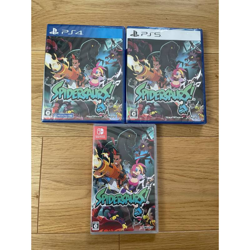 包邮全新原封 PS4 PS5 NS 游戏 蜘蛛龙 蛛龙 Spidersaurs PS4现货