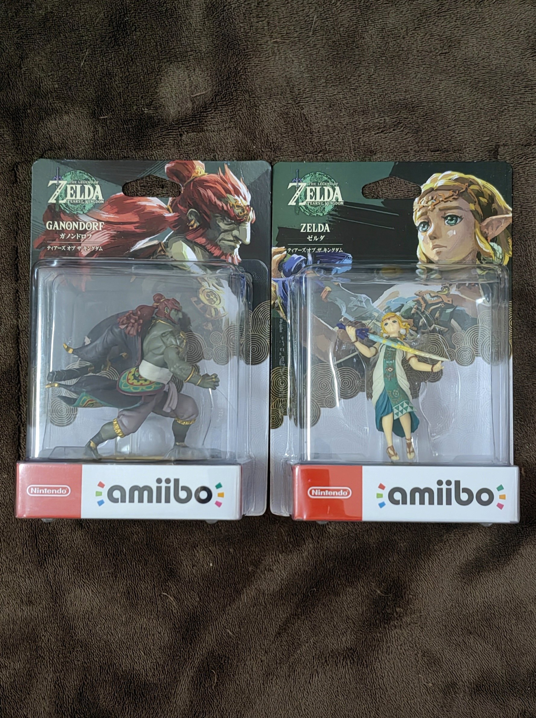 全新 正版 ns amiibo 塞尔达传说王国之泪 塞尔达 加侬多夫 现货