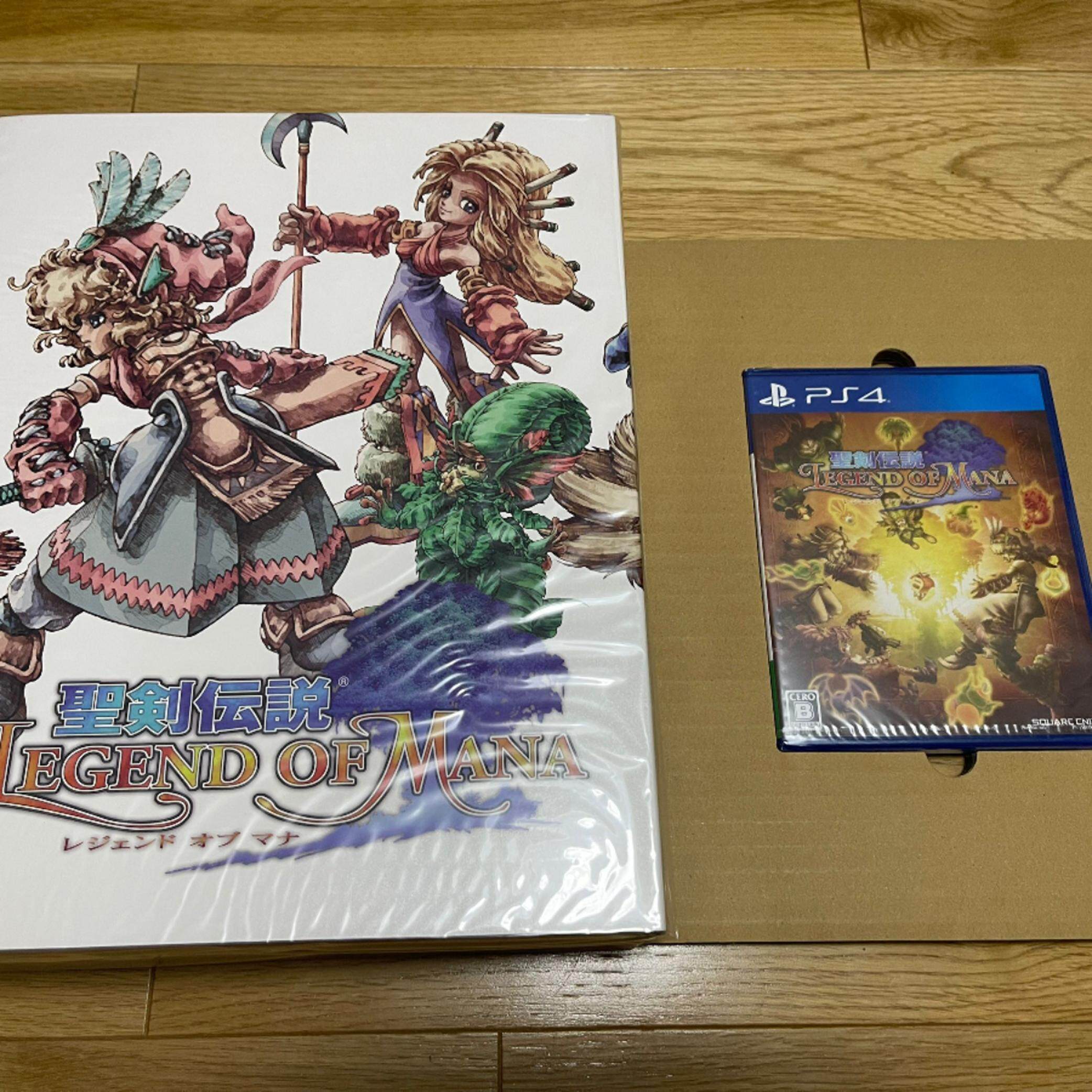 包邮 全新 原封 中文 PS4 圣剑传说 玛娜传奇 官网限定版