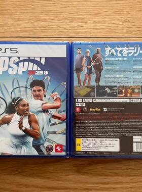 全新原封 PS5 中文游戏 上旋高手 2K25 TopSpin 网球 带特典 现货