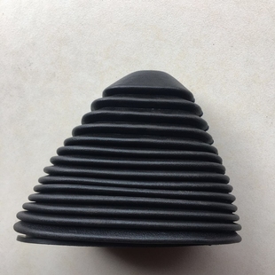 新源挖掘机65-7 拉杆操作手柄防尘套底部17cm宽防尘隔热黑色大套