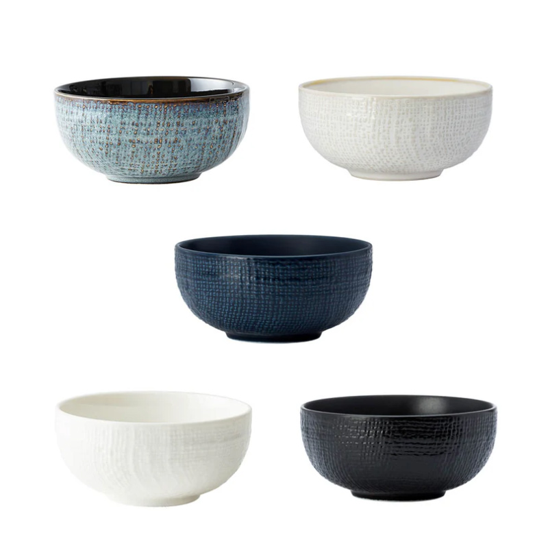 陆家麻布纹高温陶瓷酒店餐具无毒