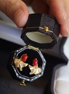 天然耳环925银托女生夏季饰品无有化无染色