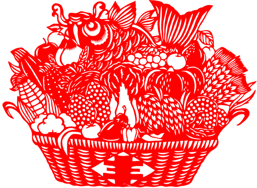 大号镂空不干胶丰收剪纸窗花玻璃贴纸学校幼儿园贴画中秋新年元旦