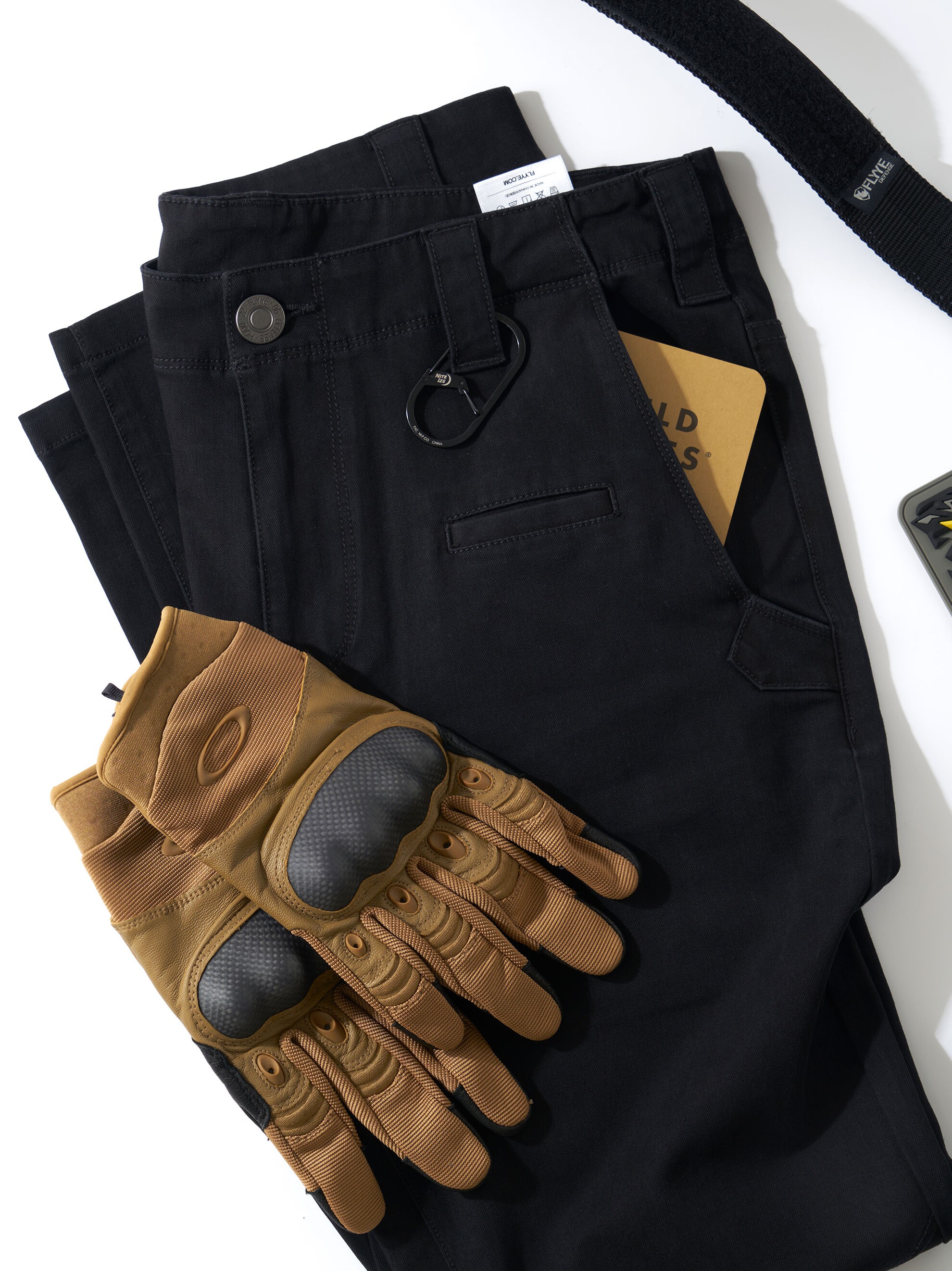 XIANGYE SPT 전술 청바지 남성용 스트레이트 레그 팬츠 슬림핏 4방향 스트레치 패브릭 통기성과 가벼움