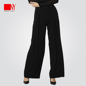 17127S 练舞服阔腿双褶国标舞拉丁舞裤 NY纳艺舞蹈裤 舞服女摩登舞裤