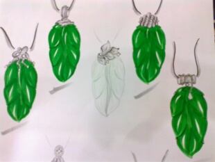 珠宝首饰手绘稿,手绘设计图纸出售,私人定制手绘稿。亚洲时尚