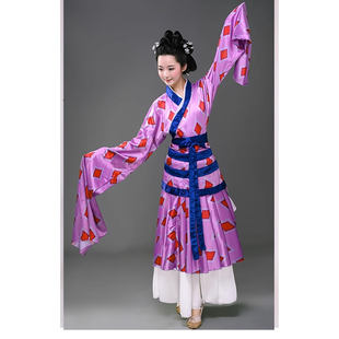 相和歌舞蹈服古装汉唐演出女桃李杯比赛服装铜雀伎女古典群舞水袖