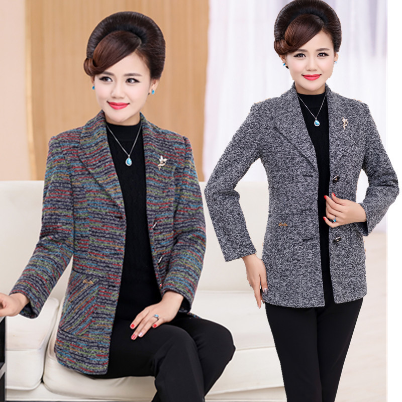 中老年女装春秋小西装中年女西服券后58.00元