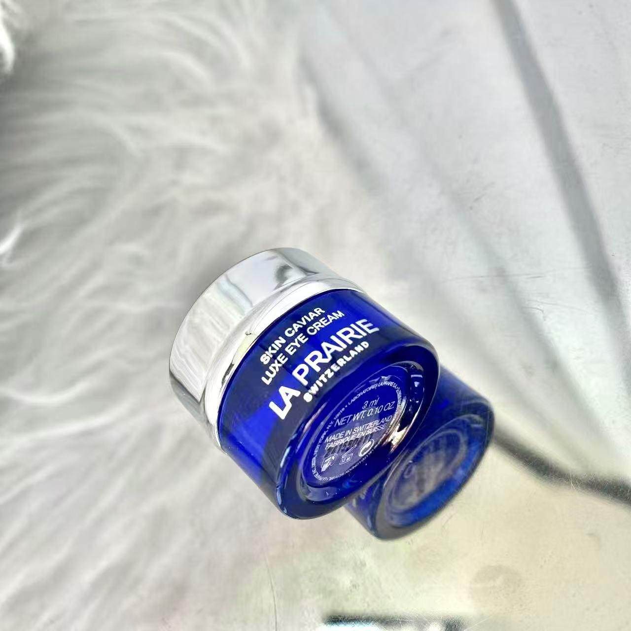 新版lp琼贵眼霜3ml小样蓝鱼子眼霜小样带盒