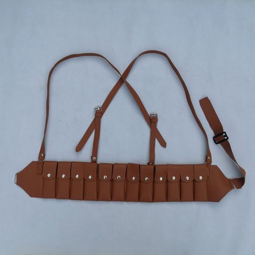 演出道具成人仿真皮大弹夹长弹夹