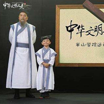 国学书童三字经弟子规古装演出服