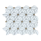 Чернила зеленая вода Мраморная каменная мозаичная туалетная декоративная земля не сокрушительный кухонный бар фоновая стена