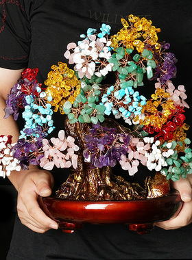 摆件客厅开业礼品水晶招财