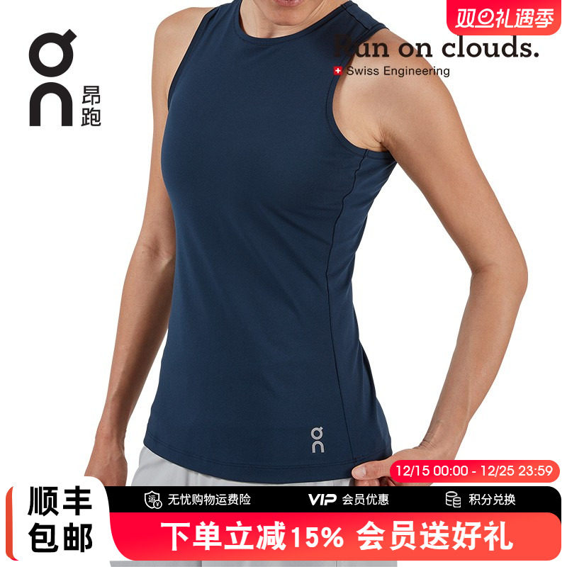 ON/昂跑无袖女士排汗透气运动T恤
