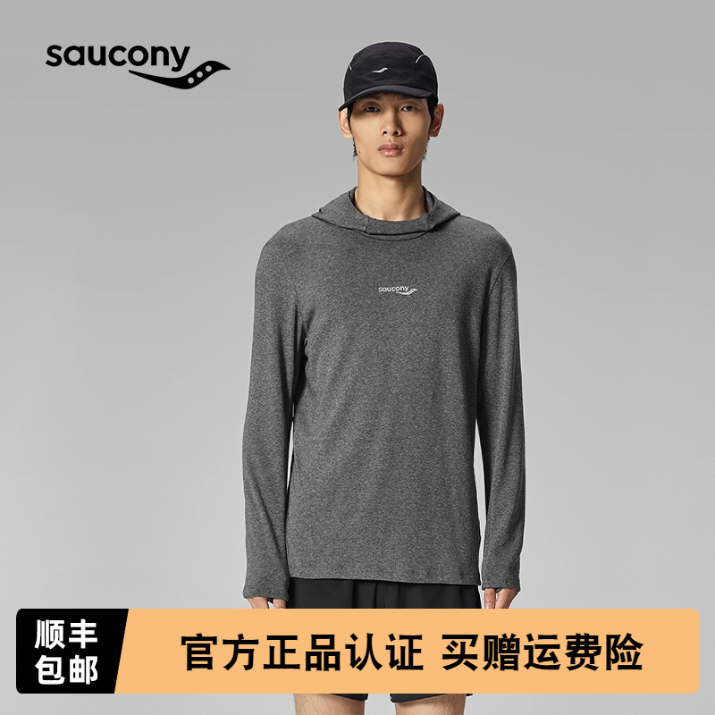 Saucony索康尼美丽奴羊毛长袖T恤