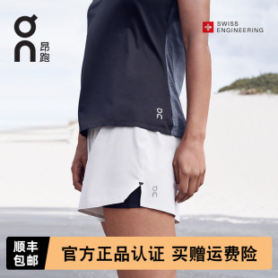 轻量速干透气舒适竞速跑步运动短裤 春夏 Shorts女款 On昂跑Running