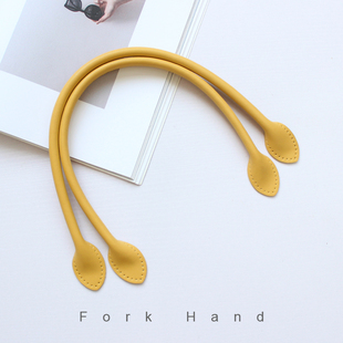 若山雅子新配色手工拼布编织包包箱包配件耳朵款 包带真皮单肩背带