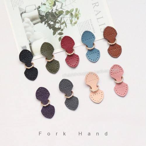 叉子手工小包挂耳拎环