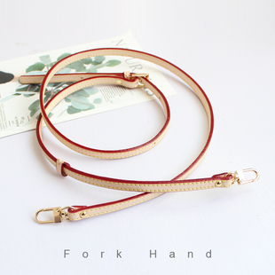 1.8宽长包带 1.4 头层皮斜背包带植鞣变色皮女包斜跨带子0.9 1.2