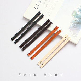 18cm基础款 收纳筐把手头层皮单层手缝化妆盒电脑包mini包拉手包带