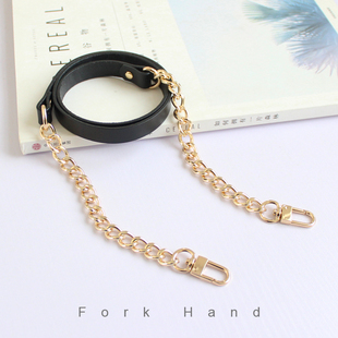 DIY定制包提手包带真皮手工包带头层牛皮手拎拼布包配件单肩斜背