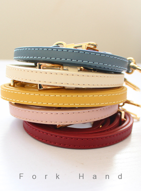 斜背带女包斜跨带子若山雅子色系叉子家手工箱包配件真皮0.9包带